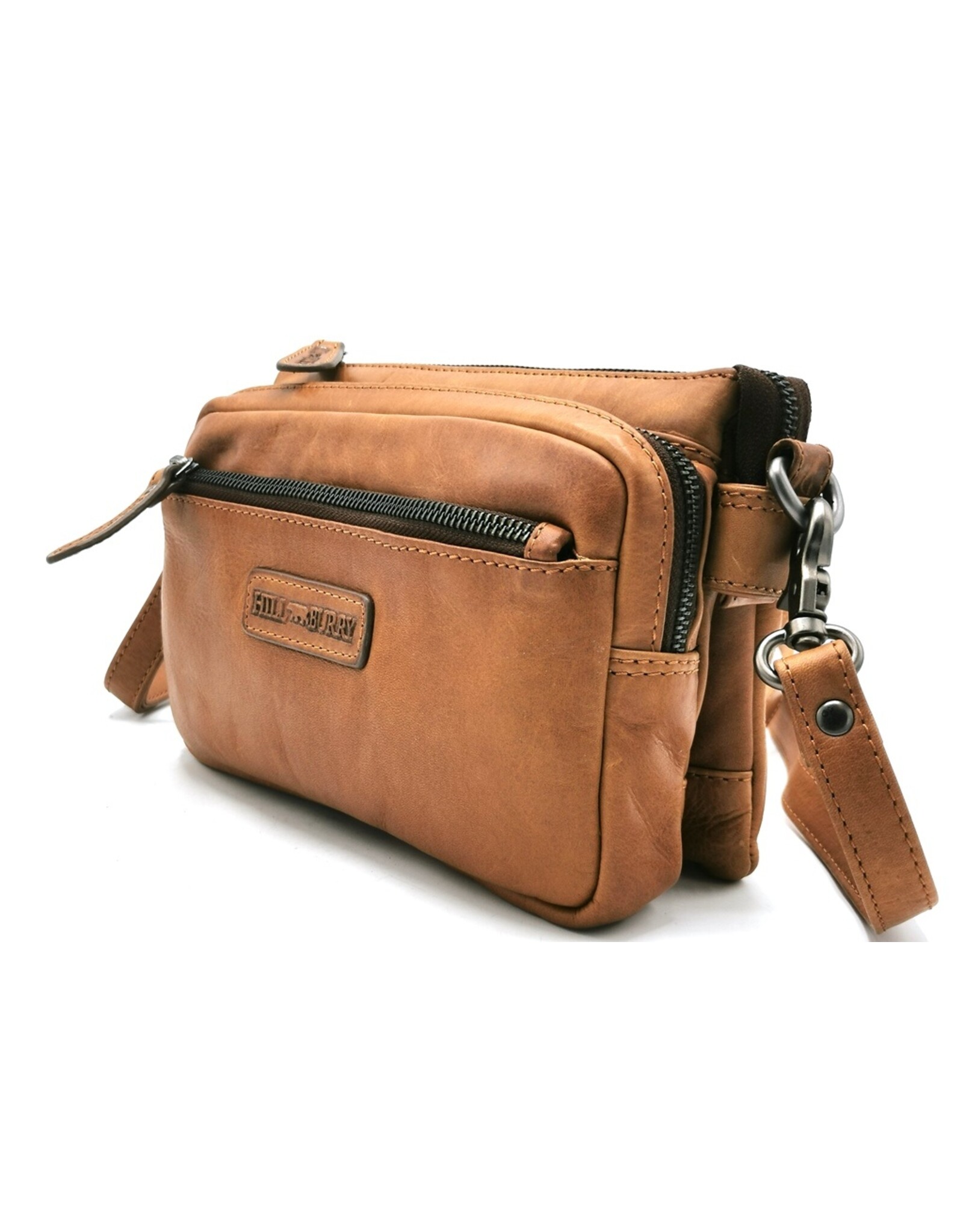 HillBurry Leather bags - HillBurry Leather Shoulder bag tan 1613c