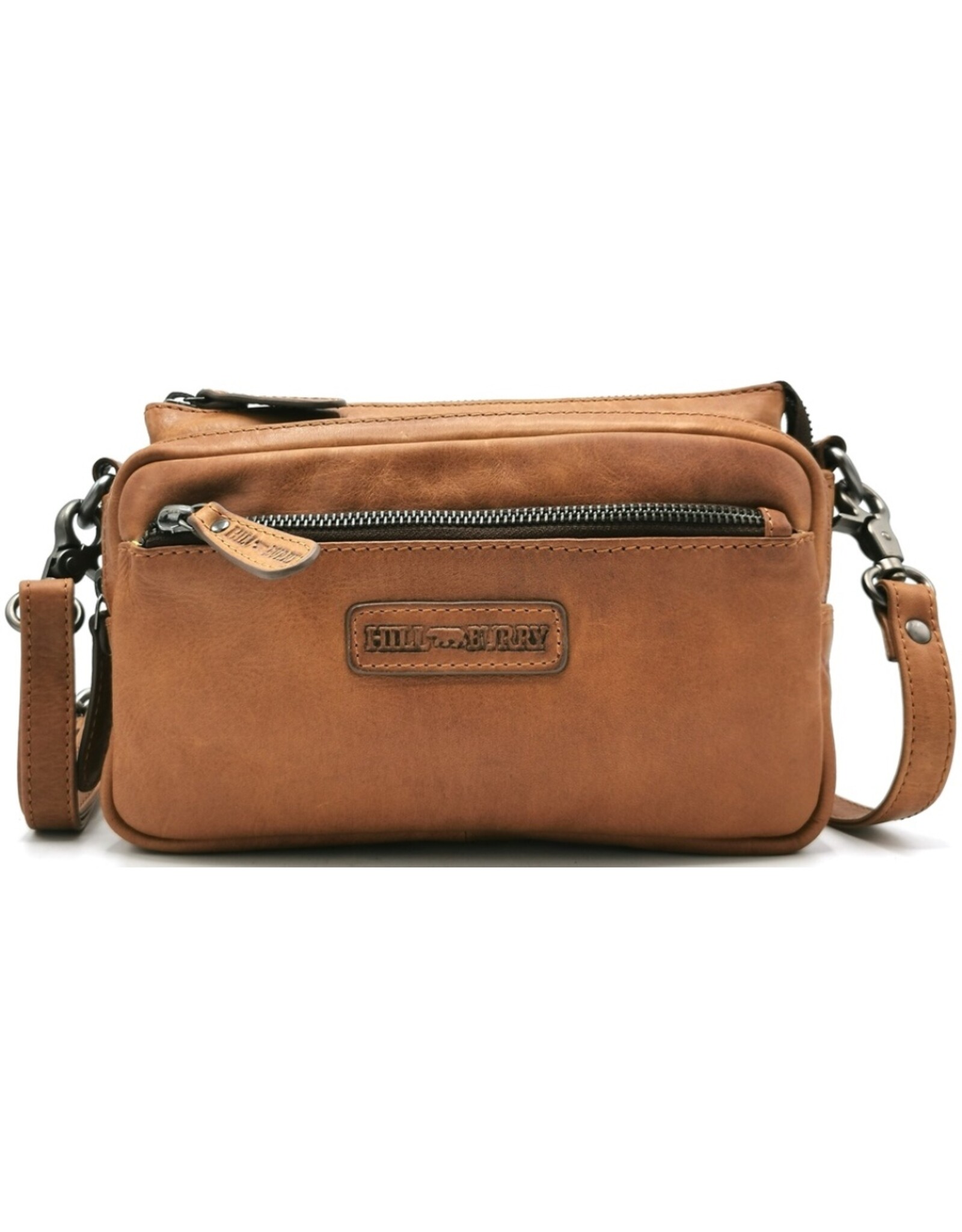 HillBurry Leather bags - HillBurry Leather Shoulder bag tan 1613c