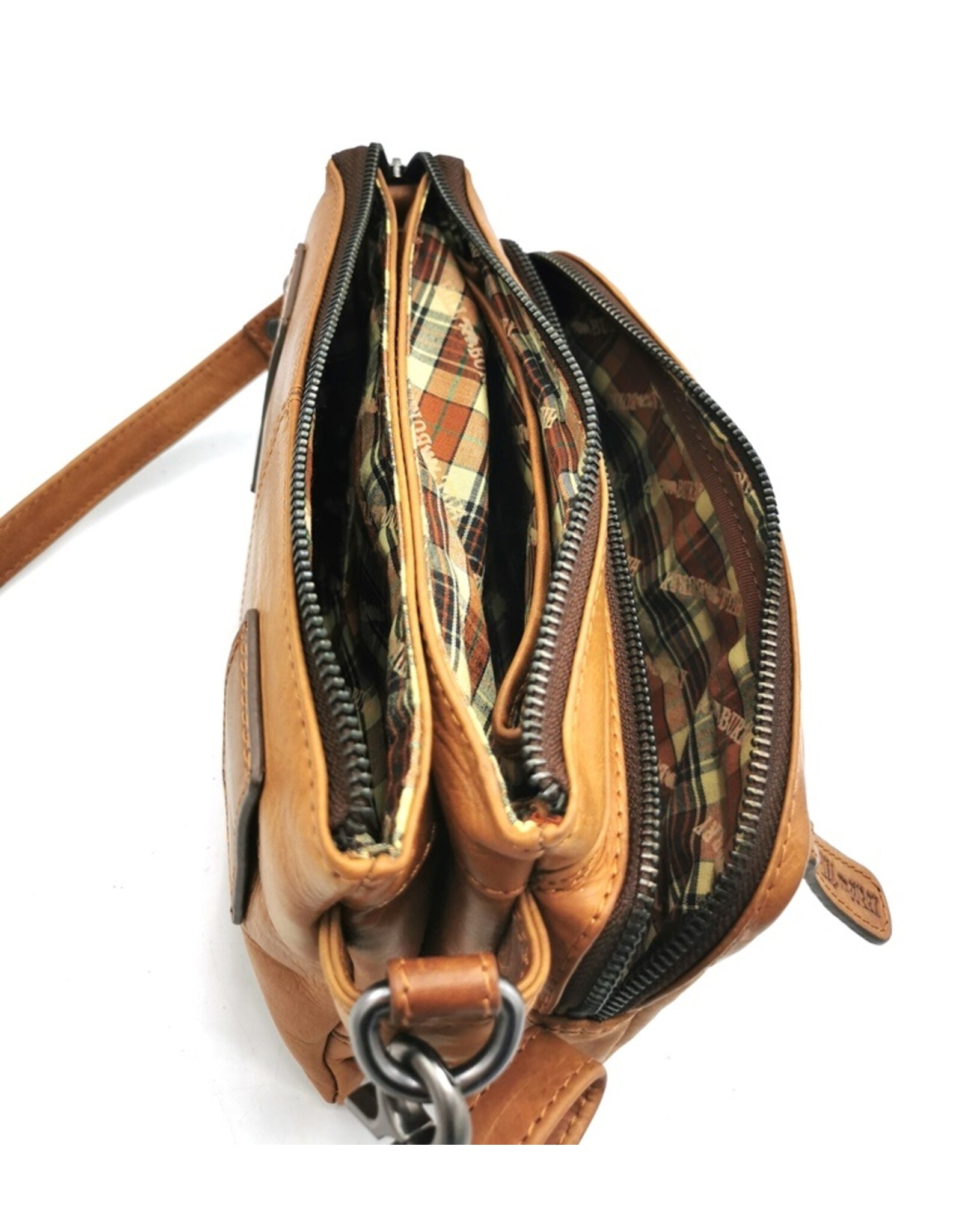 HillBurry Leather bags - HillBurry Leather Shoulder bag tan 1613c