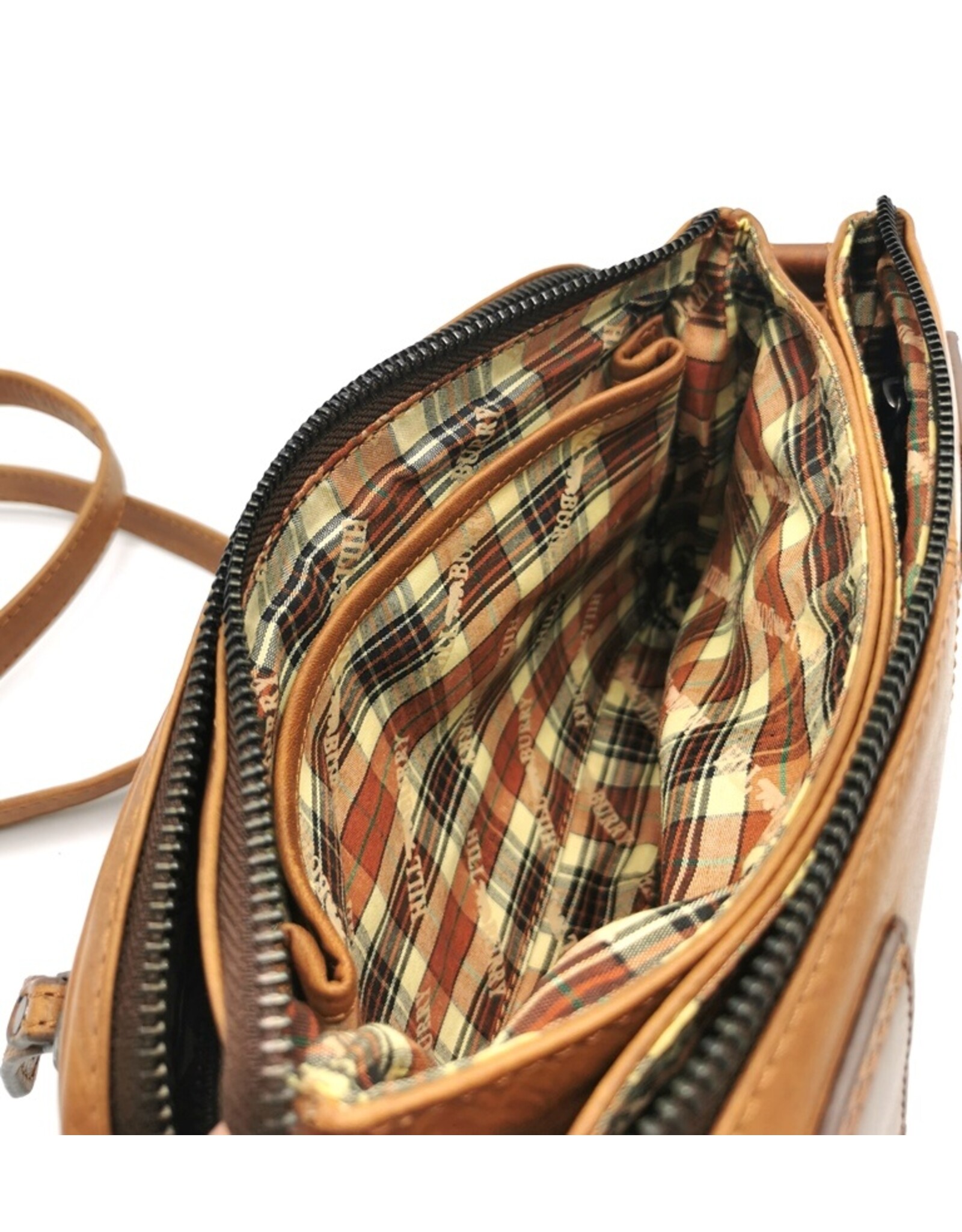 HillBurry Leather bags - HillBurry Leather Shoulder bag tan 1613c