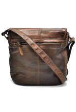 HillBurry Leather bags - Hillburry Shoulder bag-Crossbody large brown