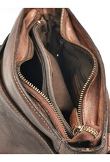 HillBurry Leather bags - Hillburry Shoulder bag-Crossbody large brown
