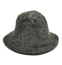 Trukado Felt hat - Sauna cap anthracite -100% wool
