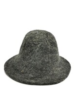 Trukado Miscellaneous - Vilten hoed - Sauna muts antraciet - 100% wol
