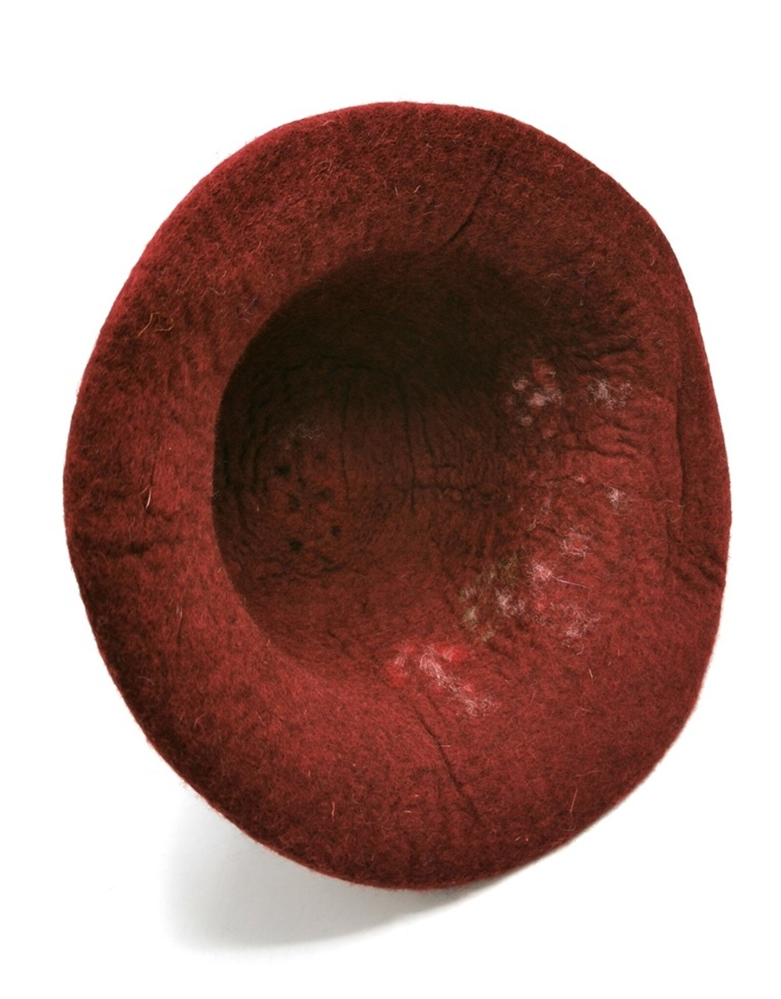 Trukado Miscellaneous - Felt hat - Sauna cap Mushrooms and Ladybug bordeaux