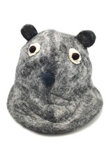 Trukado Miscellaneous - Vilten hoed "Muis" grijs - 100% wol