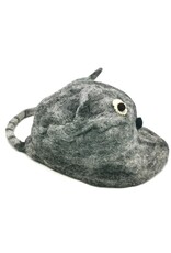 Trukado Miscellaneous - Vilten hoed "Muis" grijs - 100% wol