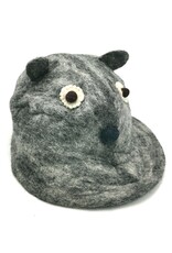 Trukado Miscellaneous - Vilten hoed "Muis" grijs - 100% wol