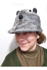 Trukado Miscellaneous - Felt hat "Mouse" grey - 100% wool