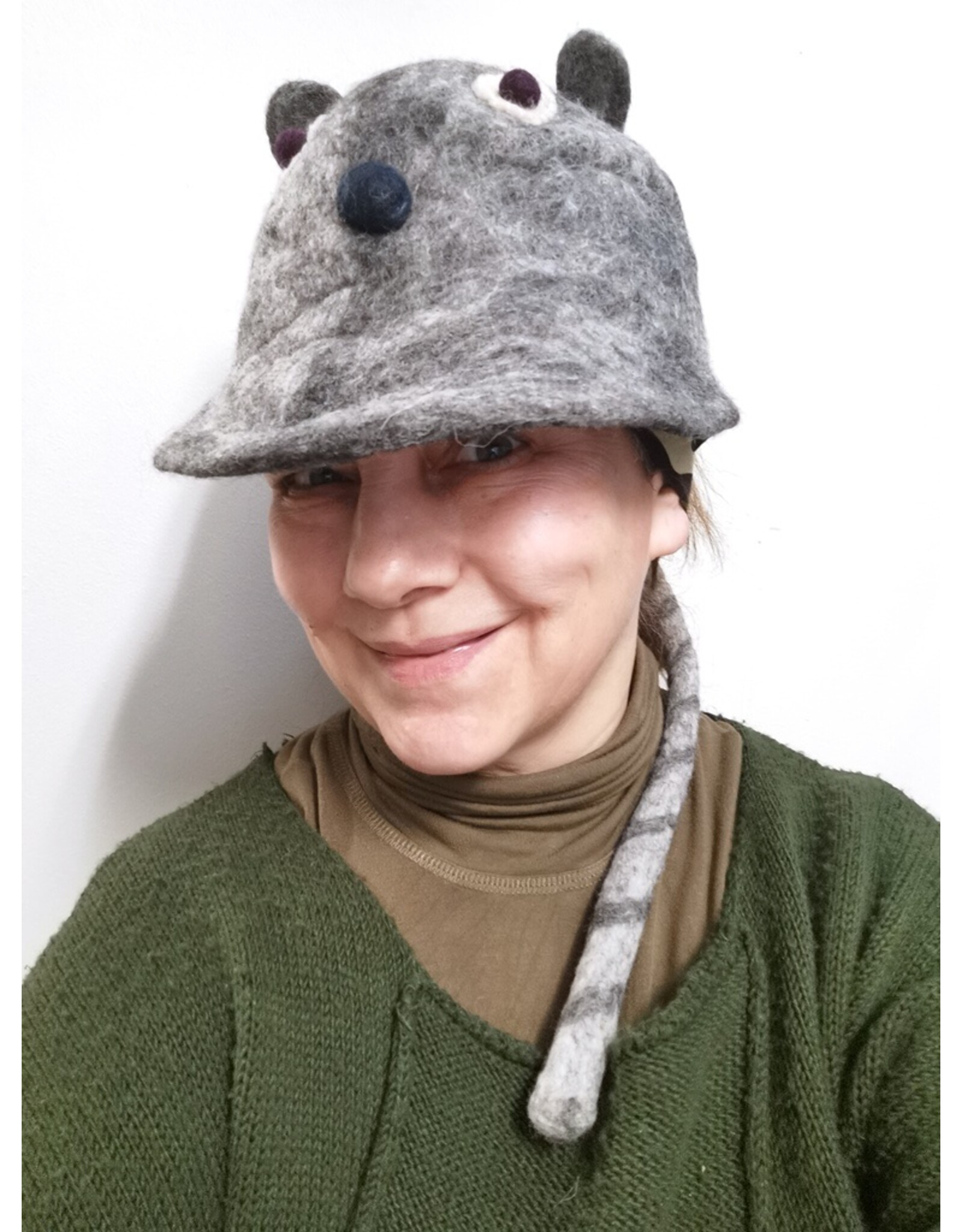 Trukado Miscellaneous - Felt hat "Mouse" grey - 100% wool