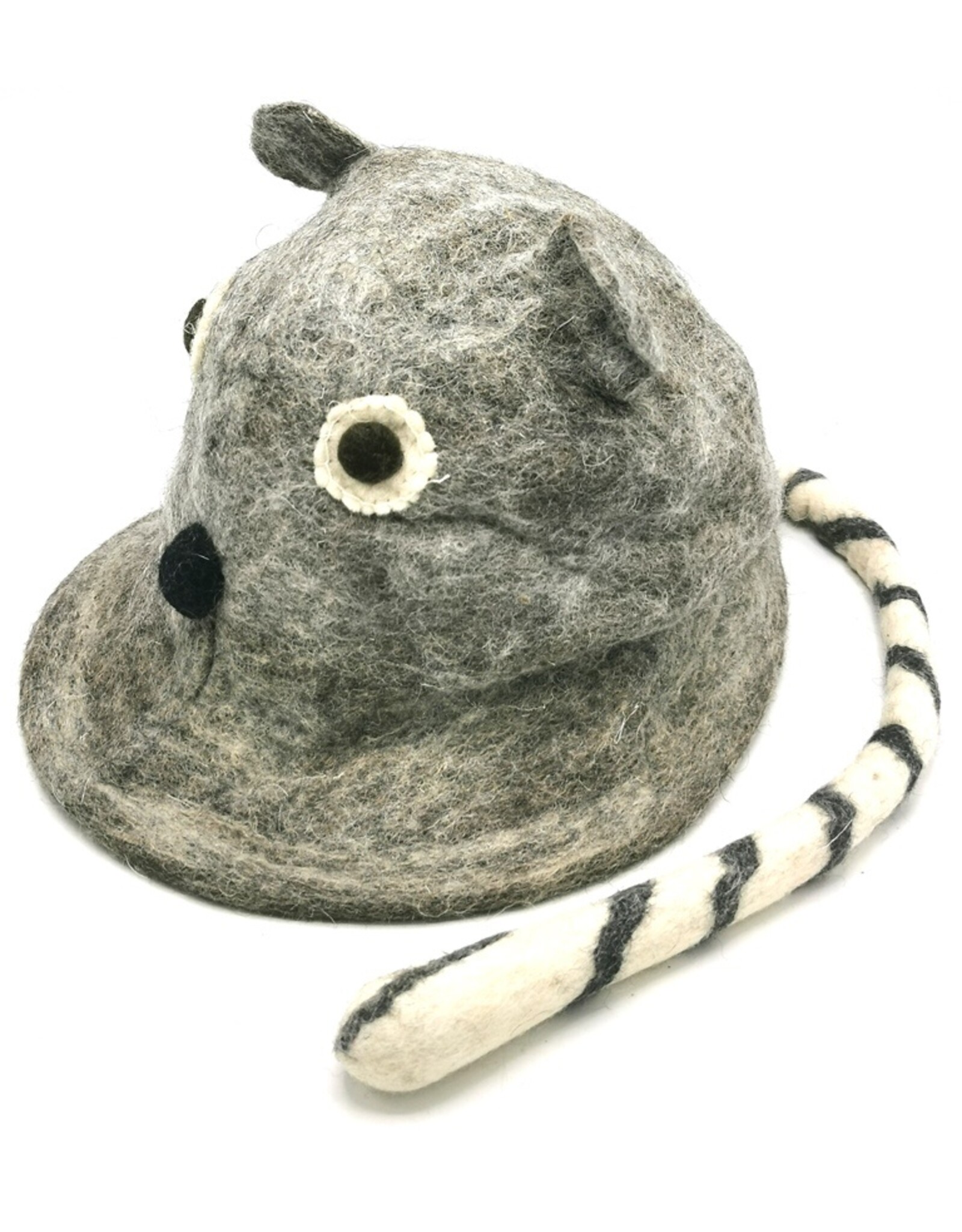 Trukado Miscellaneous - Felt hat "Mouse" brown - 100% wool