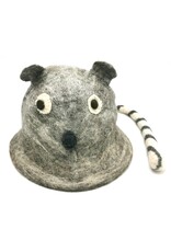 Trukado Miscellaneous - Felt hat "Mouse" brown - 100% wool
