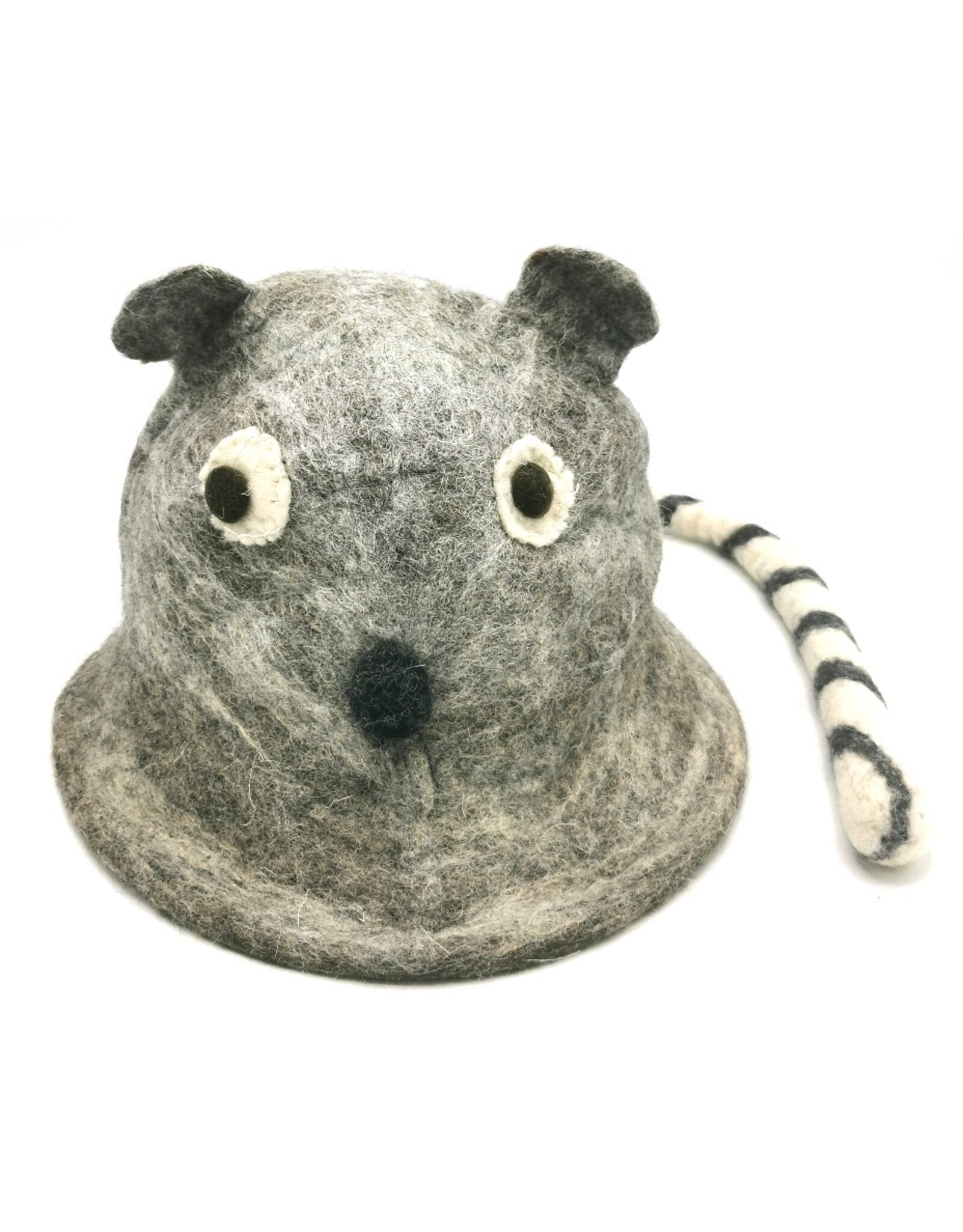 Trukado Miscellaneous - Felt hat "Mouse" brown - 100% wool