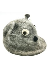 Trukado Miscellaneous - Felt hat "Mouse" brown - 100% wool