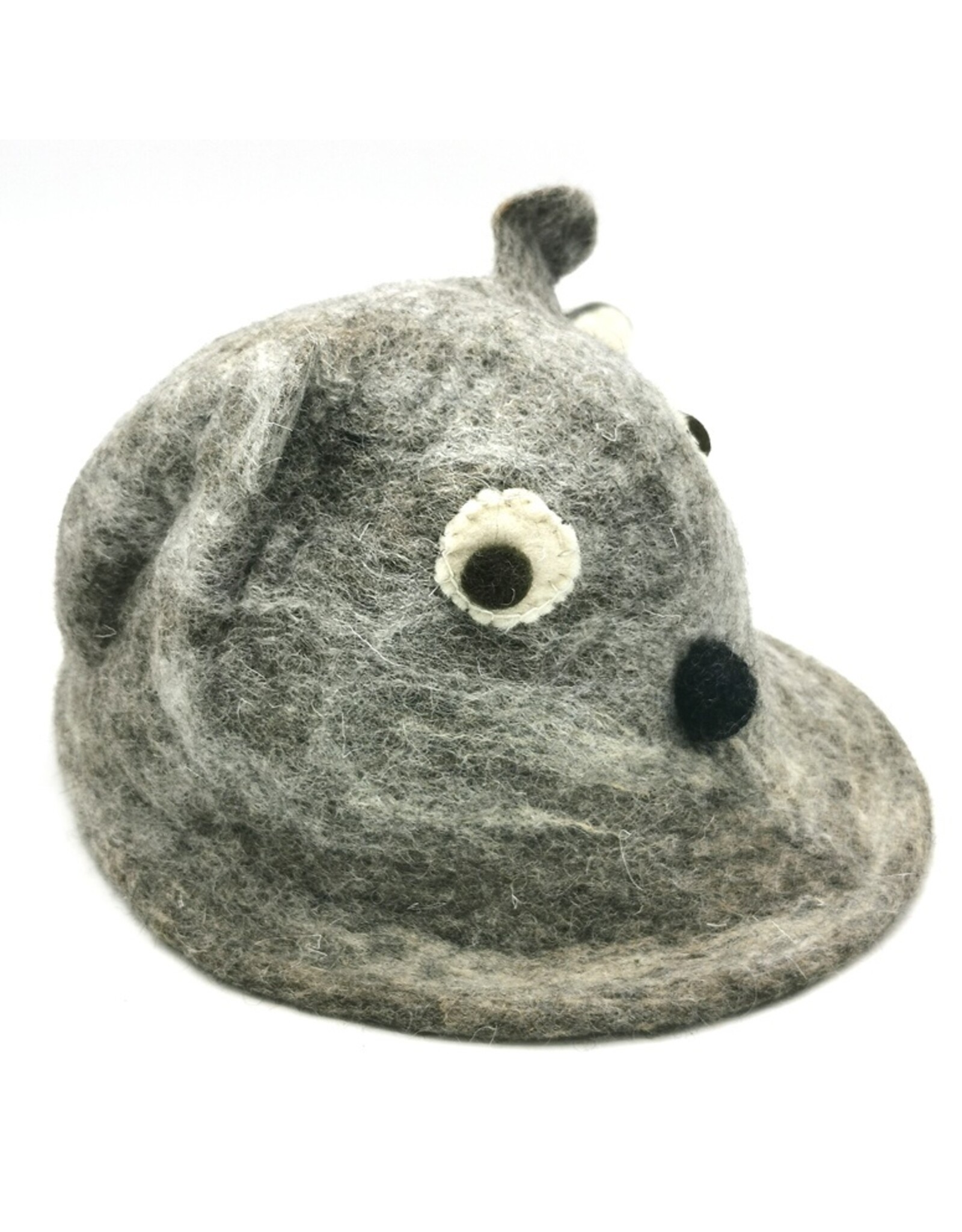 Trukado Miscellaneous - Felt hat "Mouse" brown - 100% wool