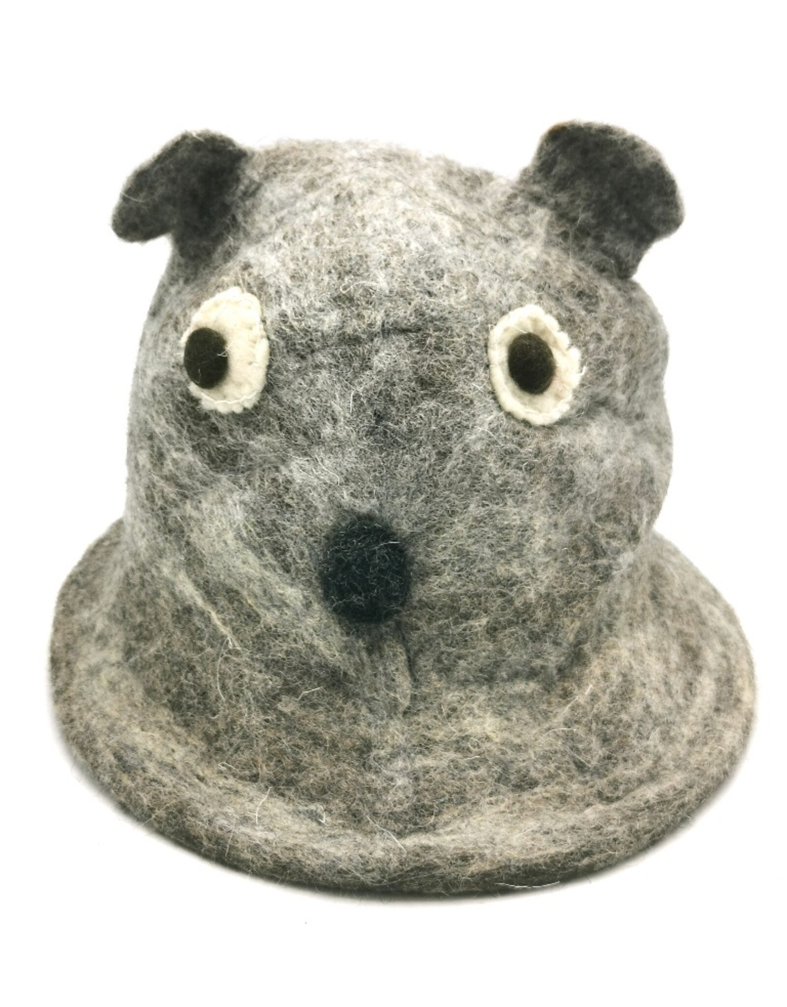 Trukado Miscellaneous - Felt hat "Mouse" brown - 100% wool