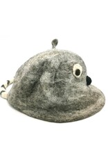 Trukado Miscellaneous - Felt hat "Mouse" brown - 100% wool