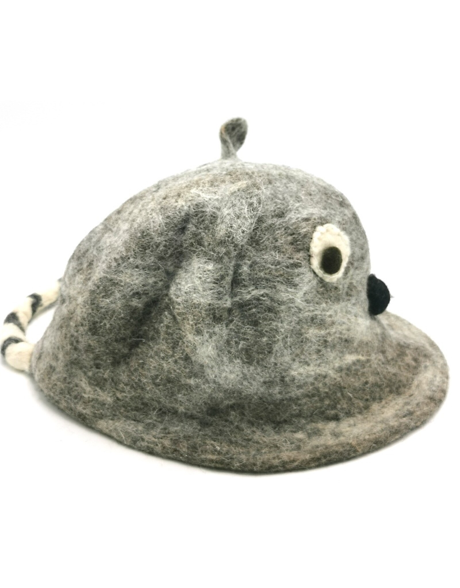 Trukado Miscellaneous - Felt hat "Mouse" brown - 100% wool