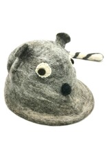 Trukado Miscellaneous - Felt hat "Mouse" brown - 100% wool