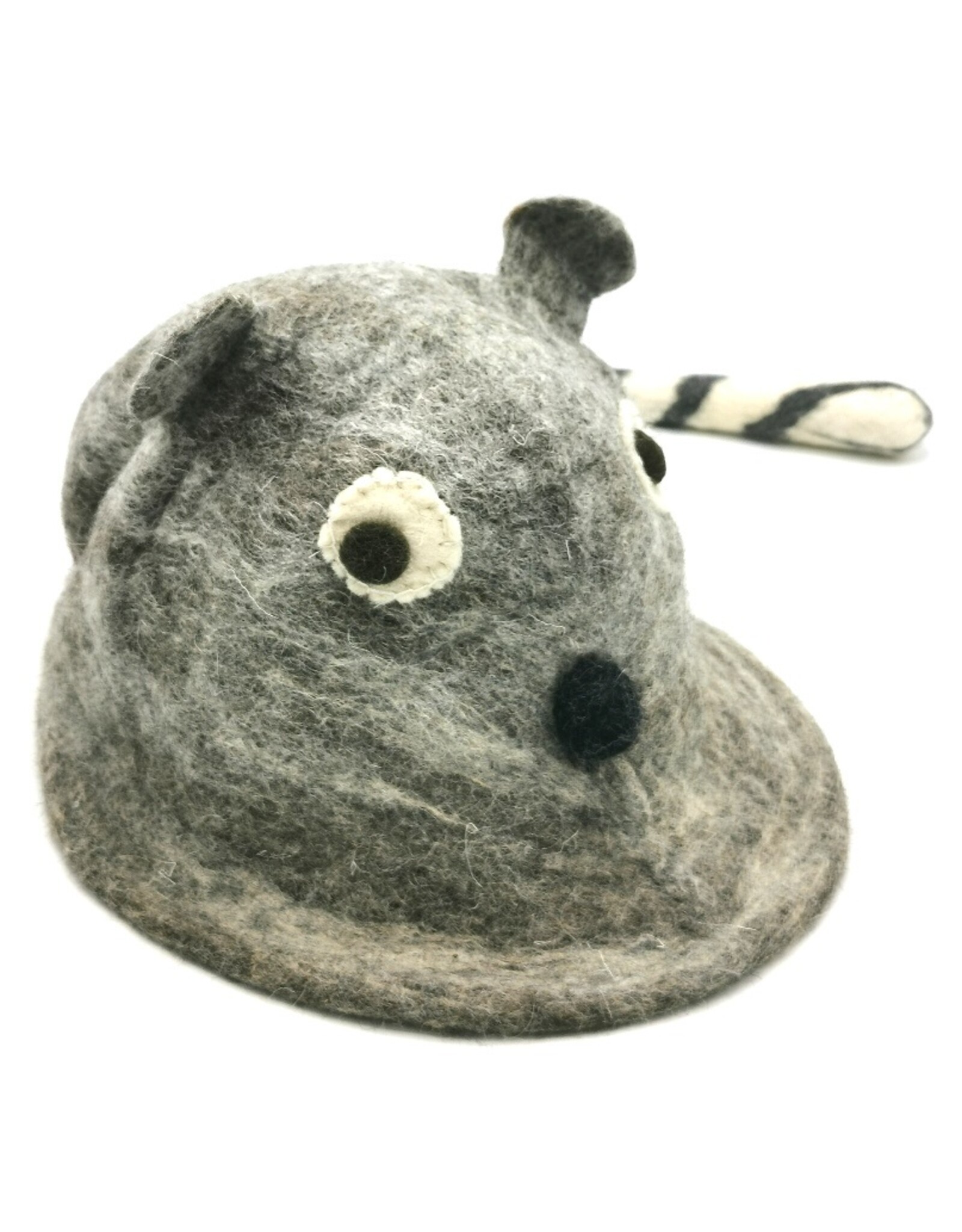 Trukado Miscellaneous - Felt hat "Mouse" brown - 100% wool