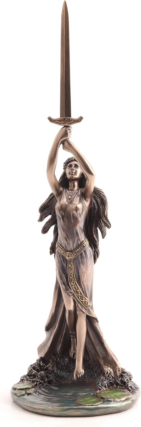Lady of the Lake Bronzed Figurine Veronese Design | Boutique