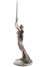 Veronese Design Giftware Beelden Collectables  -  Vrouwe van het Meer Gebronsd Beeldje Veronese Design