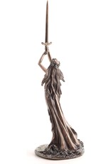 Veronese Design Giftware Beelden Collectables  -  Vrouwe van het Meer Gebronsd Beeldje Veronese Design