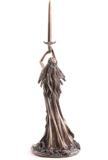 Veronese Design Giftware Beelden Collectables  -  Vrouwe van het Meer Gebronsd Beeldje Veronese Design