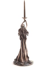 Veronese Design Giftware Beelden Collectables  -  Vrouwe van het Meer Gebronsd Beeldje Veronese Design