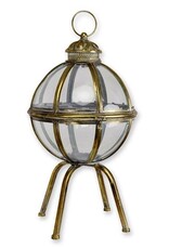 Trukado Miscellaneous - Lantern Glass Globe on Legs Gregorian Style