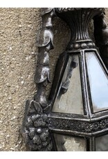 Trukado Giftware & Lifestyle - Wall Candlestick with Mirrors Baroque Silver Colour