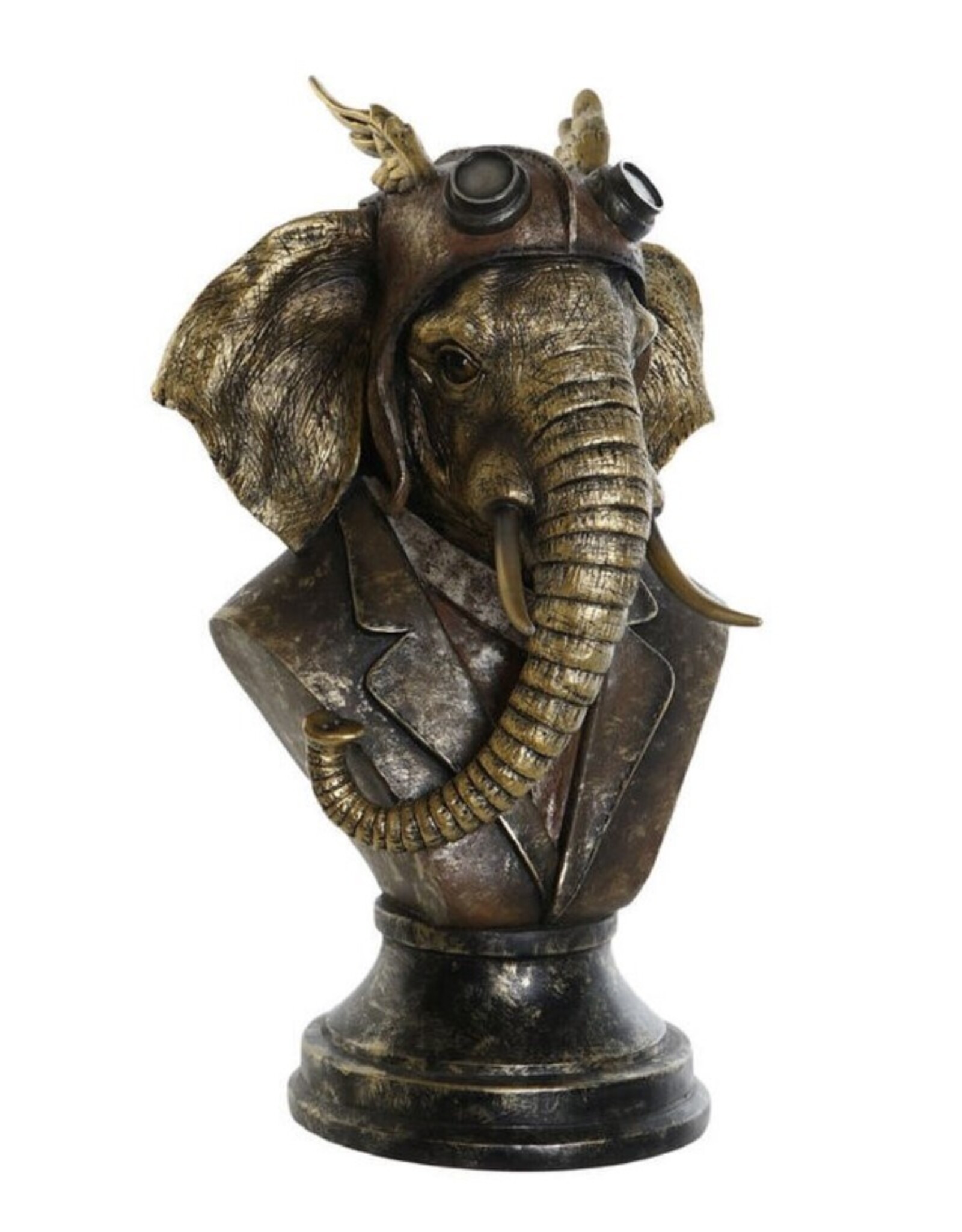 JB Giftware & Lifestyle - Steampunk Elephant bust 34.2cm