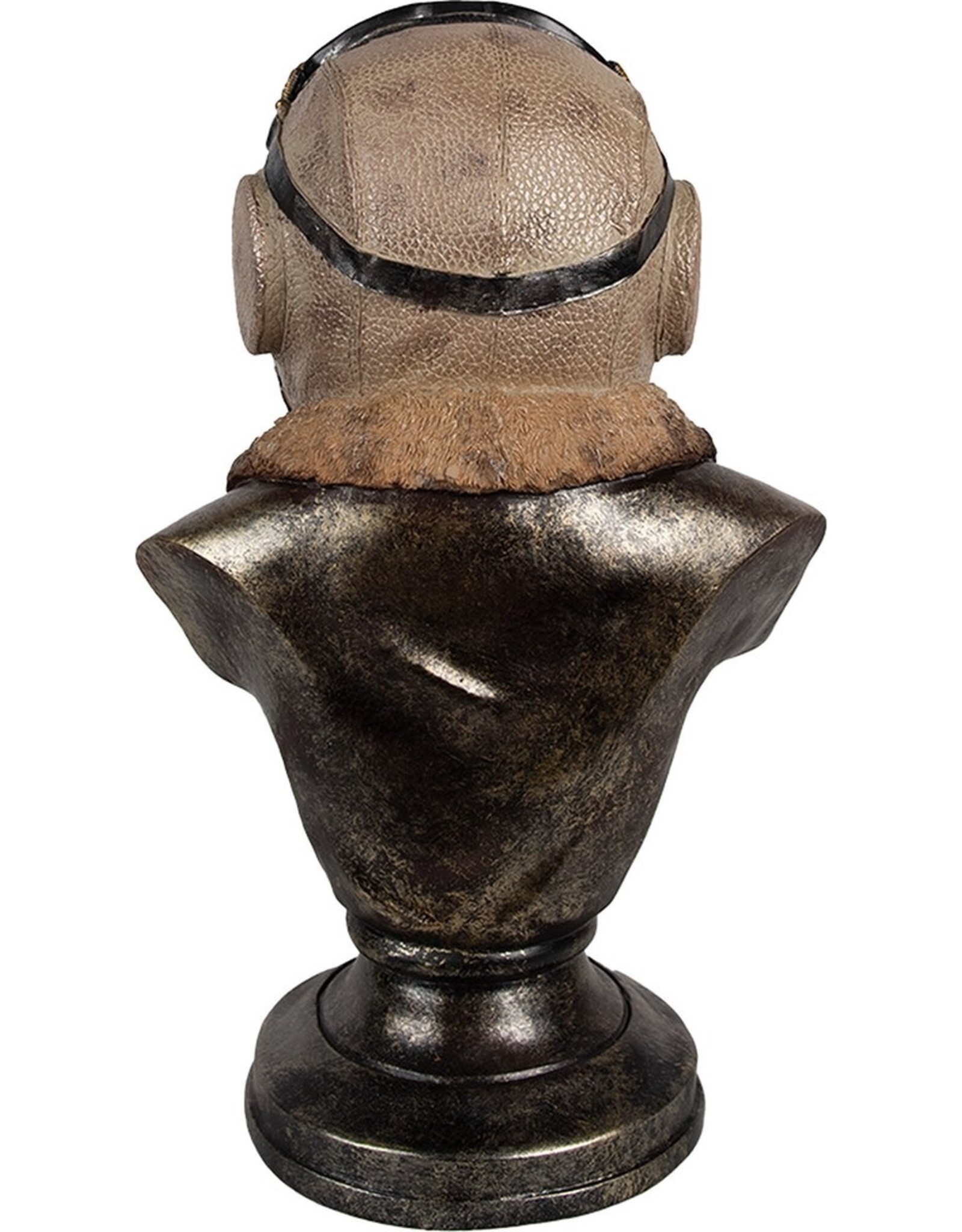 Clayre & Eef Giftware & Lifestyle - Bulldog Piloot Buste 34,8cm