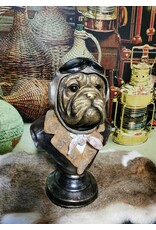 Clayre & Eef Giftware & Lifestyle - Bulldog Piloot Buste 34,8cm