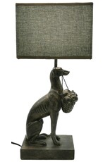Trukado Miscellaneous - Whippet Hond Tafellamp / Bureaulamp 47cm