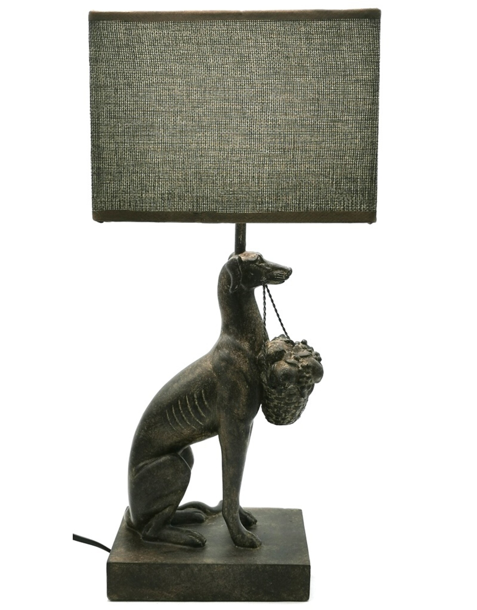 Trukado Miscellaneous - Whippet Hond Tafellamp / Bureaulamp 47cm