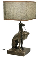 Trukado Miscellaneous - Whippet Hond Tafellamp / Bureaulamp 47cm