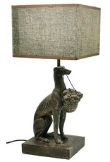 Trukado Miscellaneous - Whippet Hond Tafellamp / Bureaulamp 47cm