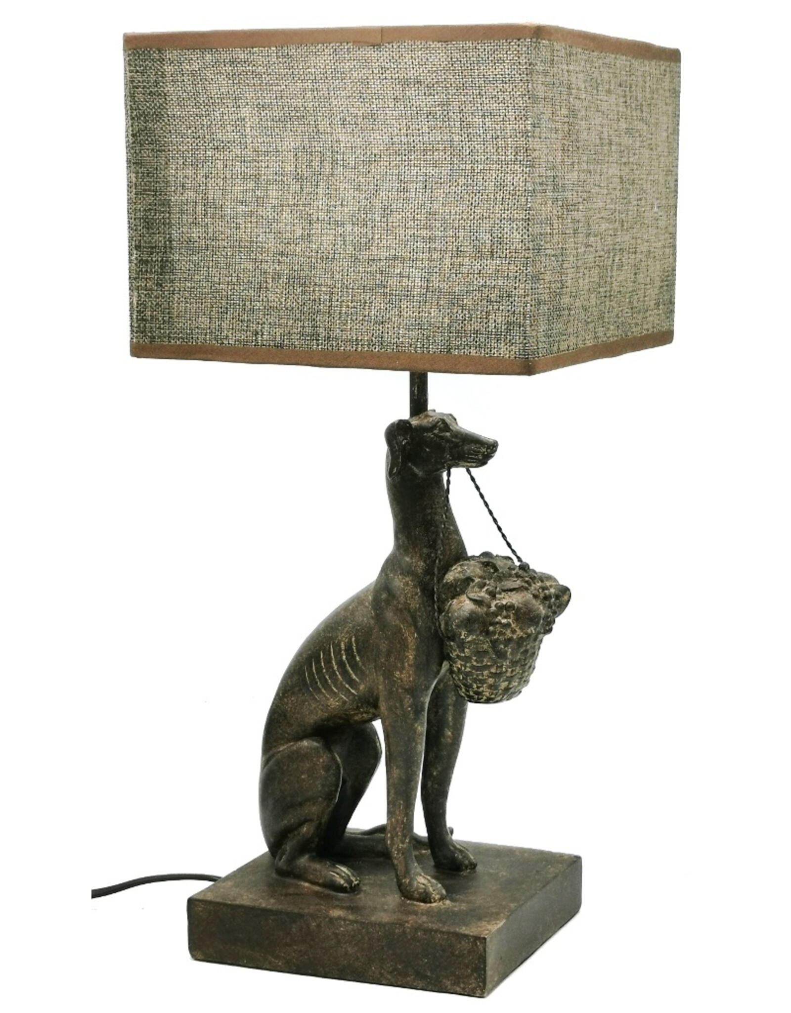 Trukado Miscellaneous - Whippet Hond Tafellamp / Bureaulamp 47cm