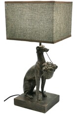 Trukado Miscellaneous - Whippet Hond Tafellamp / Bureaulamp 47cm