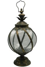 Trukado Miscellaneous - Lantern Glass Globe on Foot Victorian Style