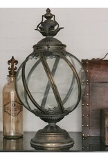 Trukado Miscellaneous - Lantern Glass Globe on Foot Victorian Style