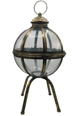 Trukado Miscellaneous - Lantern Glass Globe on Legs Gregorian Style