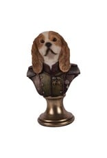 DS Giftware & Lifestyle - Spaniël gekleed als Officier Buste 23cm