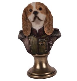 DS Spaniel dressed as an Officer Bust 23cm