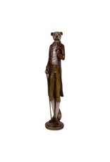 DS Giftware Beelden Collectables - Bulldog Gentleman Beeld 49cm