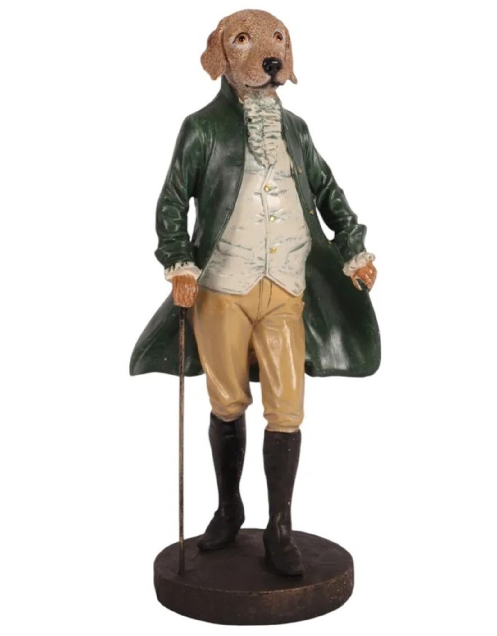 DS Giftware Beelden Collectables - Labrador Gekleed als Gentleman beeldje 32cm