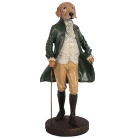 DS Labrador Gekleed als Gentleman beeldje 32cm