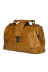 Bear Design Leren tassen - Bear Design Mini Dokterstas "Julia" geel