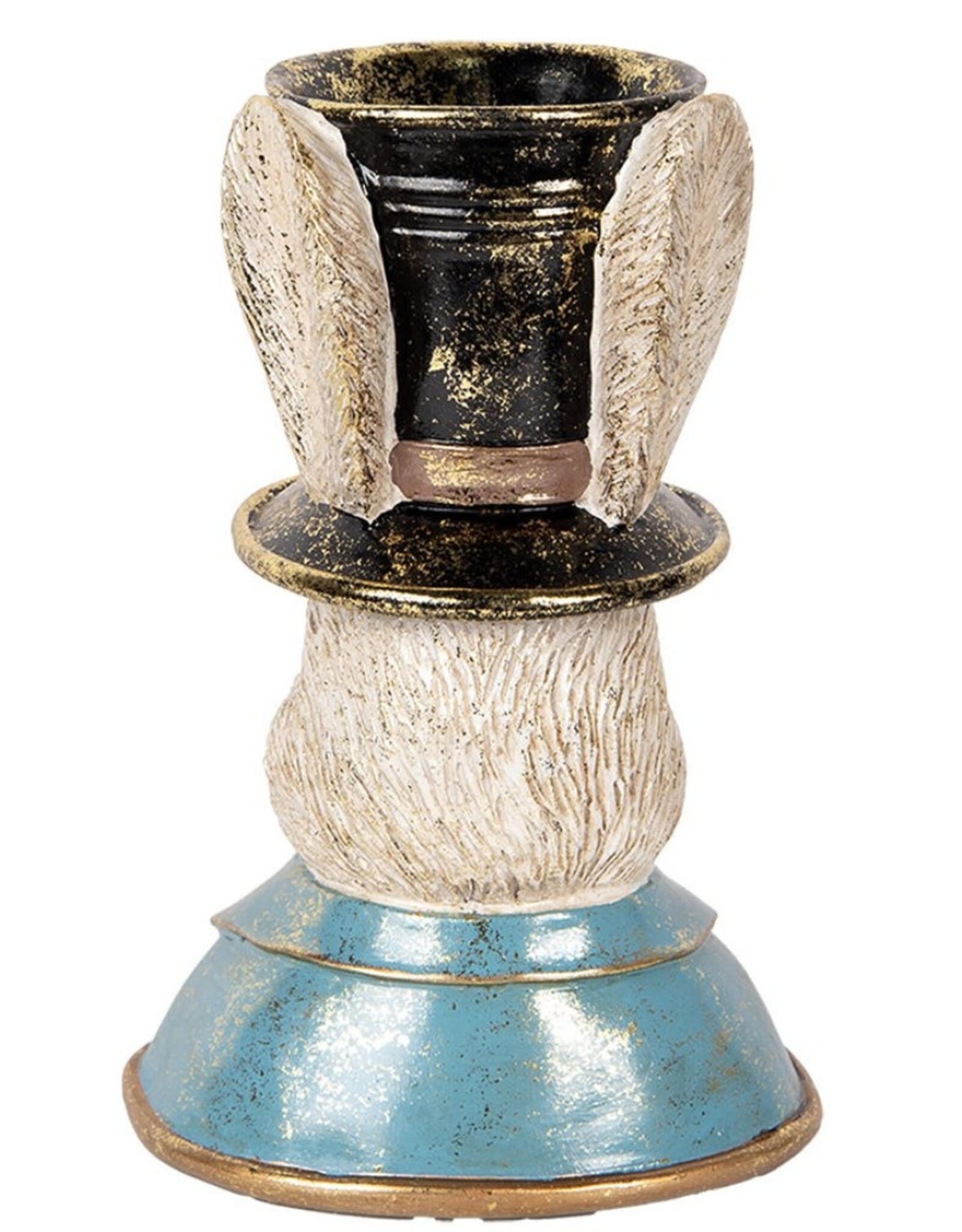 C&E Giftware Figurines Collectables - Decorative Statue Rabbit with Top Hat Bust 29cm